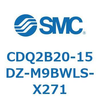 薄形シリンダ CDQ2B20-15 SMC