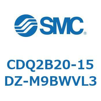 薄形シリンダ CDQ2B20-15 SMC