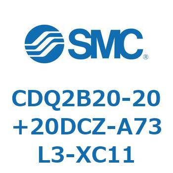 薄形シリンダ CDQ2B20-20 SMC