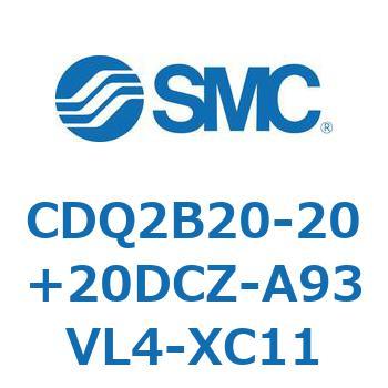 薄形シリンダ CDQ2B20-20 SMC