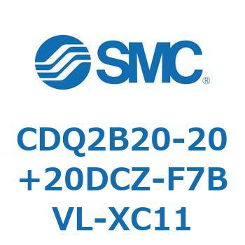 薄形シリンダ CDQ2B20-20 SMC