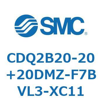 薄形シリンダ CDQ2B20-20 SMC
