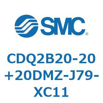 薄形シリンダ CDQ2B20-20 SMC