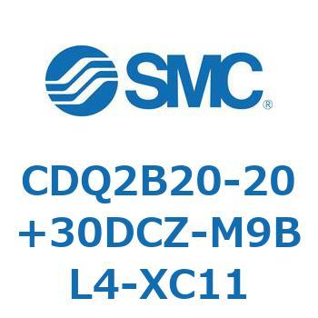 薄形シリンダ CDQ2B20-20 SMC