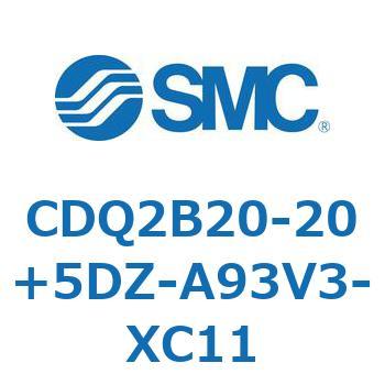 薄形シリンダ CDQ2B20-20 SMC