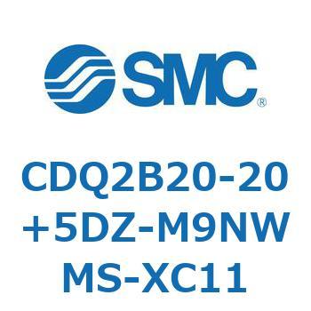 薄形シリンダ CDQ2B20-20 SMC