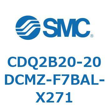 薄形シリンダ CDQ2B20-20 SMC