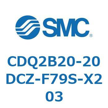 薄形シリンダ CDQ2B20-20 SMC