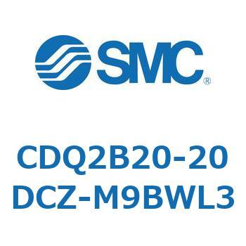 薄形シリンダ CDQ2B20-20 SMC