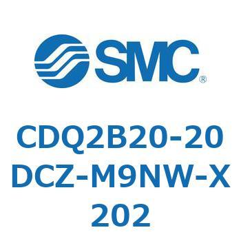 薄形シリンダ CDQ2B20-20 SMC