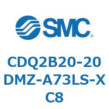 薄形シリンダ CDQ2B20-20 SMC