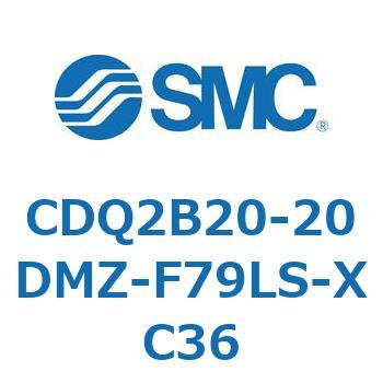 薄形シリンダ CDQ2B20-20 SMC