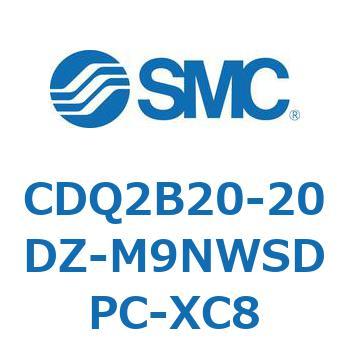 薄形シリンダ CDQ2B20-20 SMC