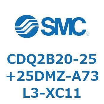 薄形シリンダ CDQ2B20-25 SMC