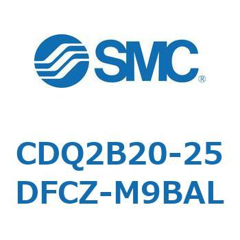 薄形シリンダ CDQ2B20-25 SMC