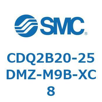 薄形シリンダ CDQ2B20-25 SMC