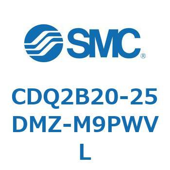 薄形シリンダ CDQ2B20-25 SMC
