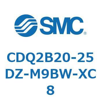 薄形シリンダ CDQ2B20-25 SMC