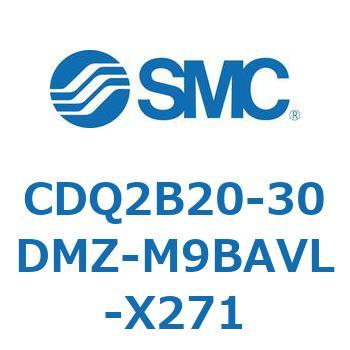 薄形シリンダ CDQ2B20-30 SMC