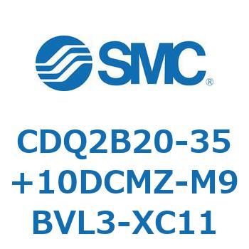 薄形シリンダ CDQ2B20-35 SMC