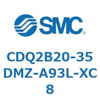 薄形シリンダ CDQ2B20-35 SMC