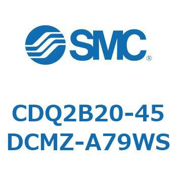 薄形シリンダ CDQ2B20-45 SMC