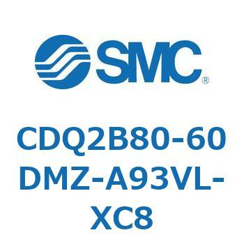 薄形シリンダ CDQ2B80-60 SMC