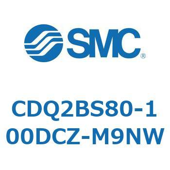 薄形シリンダ CDQ2BS80 SMC