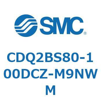 薄形シリンダ CDQ2BS80 SMC
