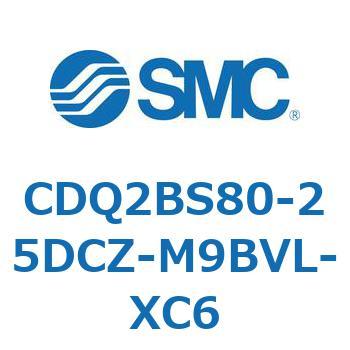 薄形シリンダ CDQ2BS80 SMC