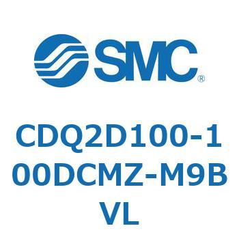 CDQ2D100-100DCMZ-M9BVL 薄形シリンダ CDQ2D100-1 SMC 複動片ロッド 空気圧タイプ シリンダストローク100mm 30,537円