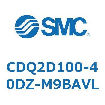 薄形シリンダ CDQ2D100-4 SMC
