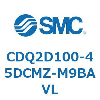 薄形シリンダ CDQ2D100-4 SMC