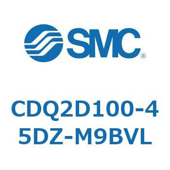 薄形シリンダ CDQ2D100-4 SMC
