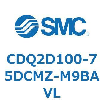 薄形シリンダ CDQ2D100-7 SMC