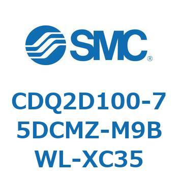 薄形シリンダ CDQ2D100-7 SMC