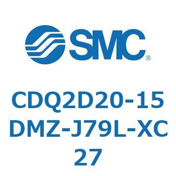 薄形シリンダ CDQ2D20-1 SMC