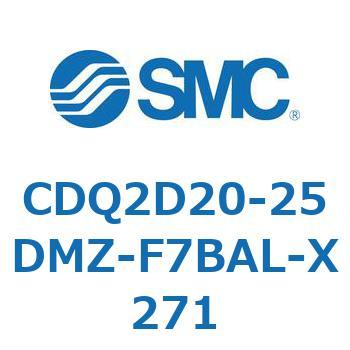 薄形シリンダ CDQ2D20-2 SMC