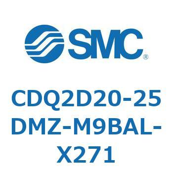 薄形シリンダ CDQ2D20-2 SMC