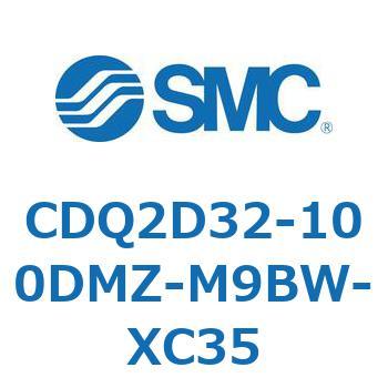 薄形シリンダ CDQ2D32-1 SMC