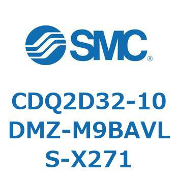 薄形シリンダ CDQ2D32-1 SMC