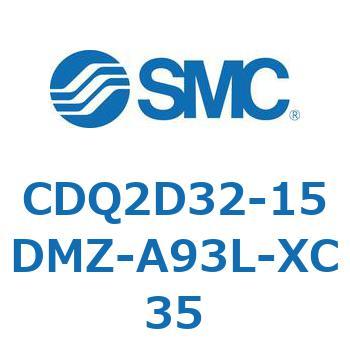 薄形シリンダ CDQ2D32-1 SMC