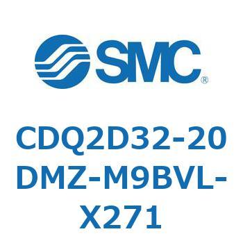 薄形シリンダ CDQ2D32-2 SMC