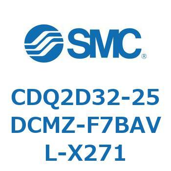 薄形シリンダ CDQ2D32-2 SMC