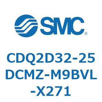 薄形シリンダ CDQ2D32-2 SMC