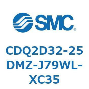 薄形シリンダ CDQ2D32-2 SMC