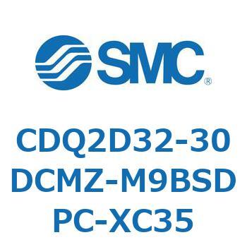 薄形シリンダ CDQ2D32-3 SMC