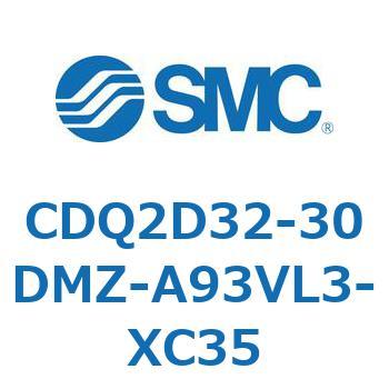 薄形シリンダ CDQ2D32-3 SMC