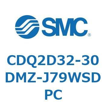 薄形シリンダ CDQ2D32-3 SMC