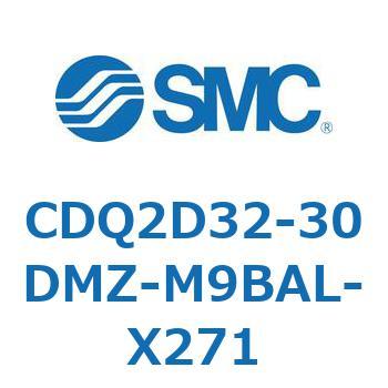 薄形シリンダ CDQ2D32-3 SMC
